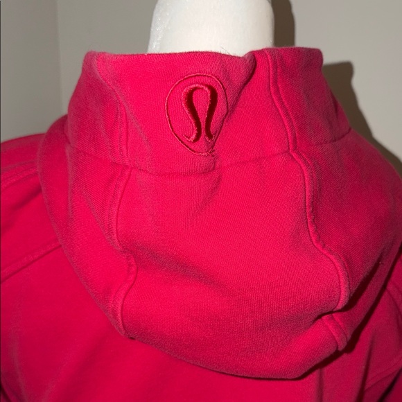Lululemon Scuba Dark Pink Zip-Up Hoodie 10 - Picture 5 of 5
